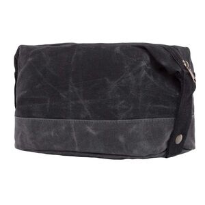 CB Station Waxed Dopp Two-tone Travel Kit